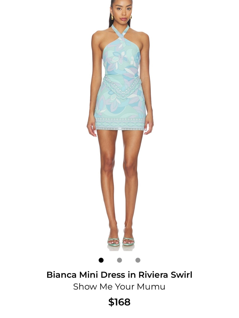 Show me your MuMu Bianca dress in riviera swirl - Picture 2 of 6